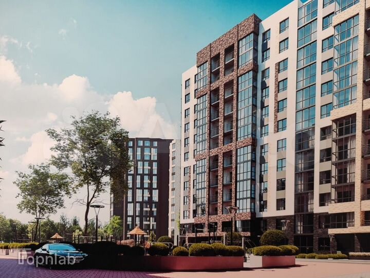 1-к. квартира, 41,8 м², 9/13 эт.