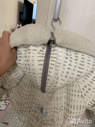 Зимний комбинезон для девочки 116