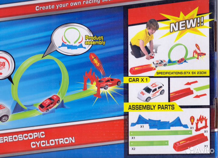 Трек StereoScopic Cyclotron