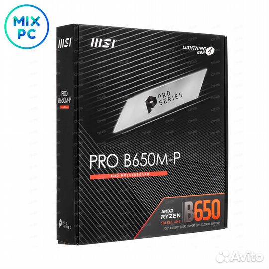 Материнская плата AM5 MSI PRO B650M-P