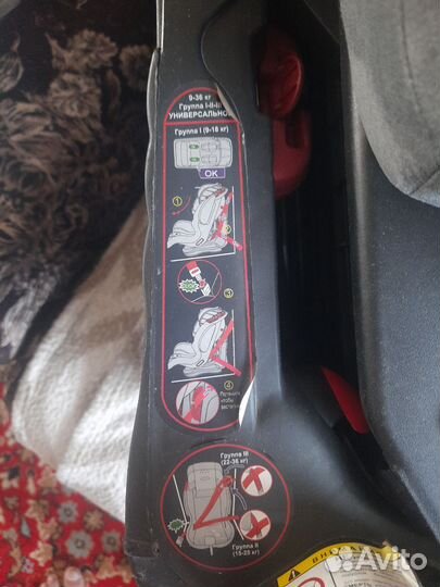 Детское автокресло каркасные 9 до 36 кг Capella