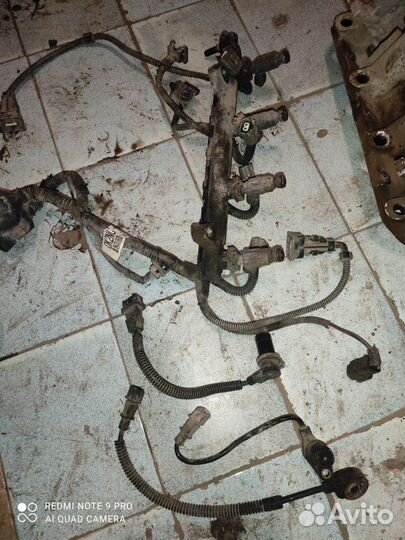 Коллектор впускной датчики фарсунки Kia spectra