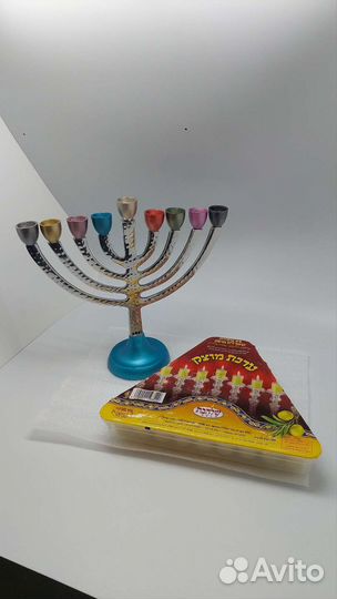 Набор Ханукия и масло
