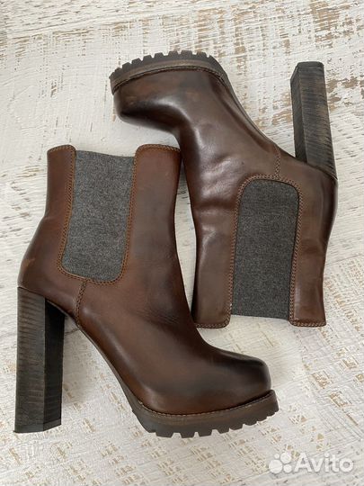 Ботильоны натуральная кожа 37