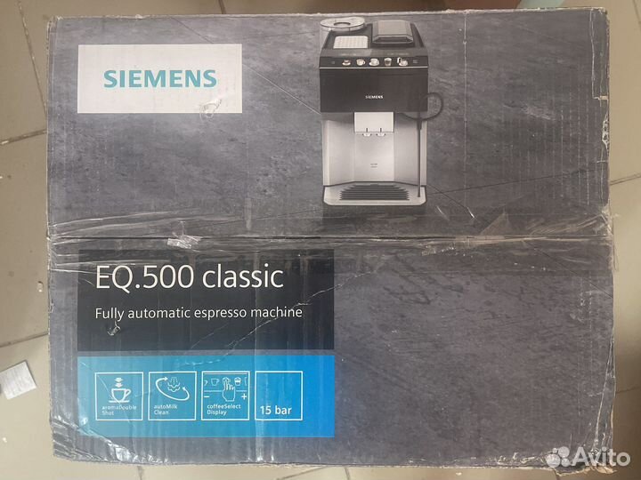 Кофемашина siemens eq 500 classic
