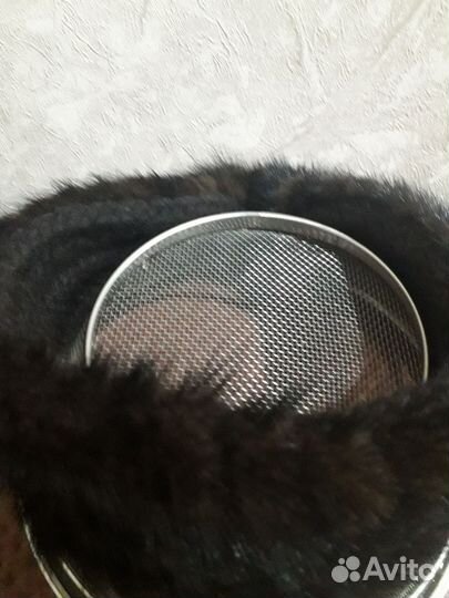 Норковая повязка на голову