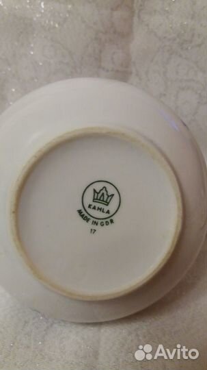 Чайник заварочный винтажный, фарфор, гдр