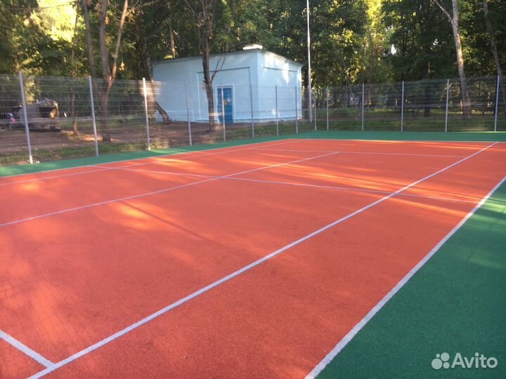 Покрытие из резиновой крошки