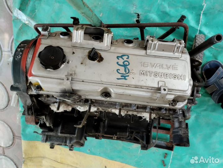 Двигатель Mitsubishi 16 valve 4G63