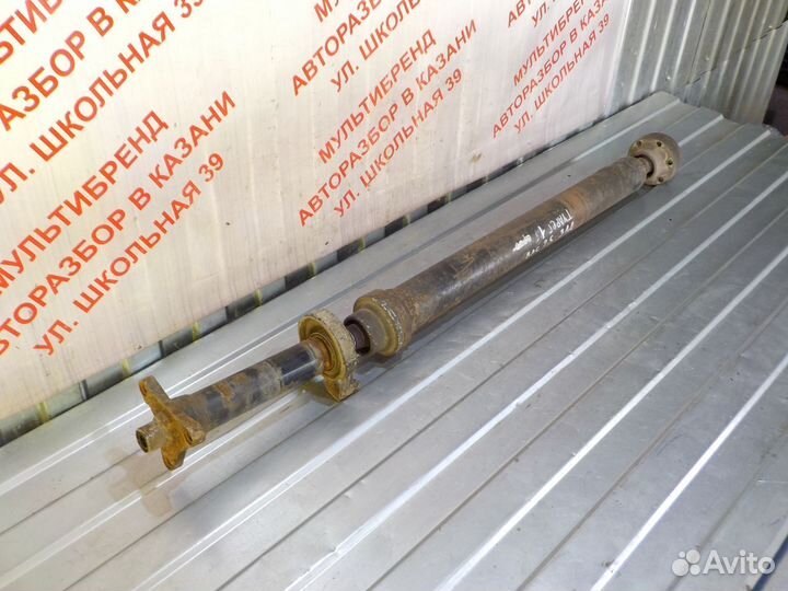 Карданный вал задний Туарег 1 BAC 2.5л TDI