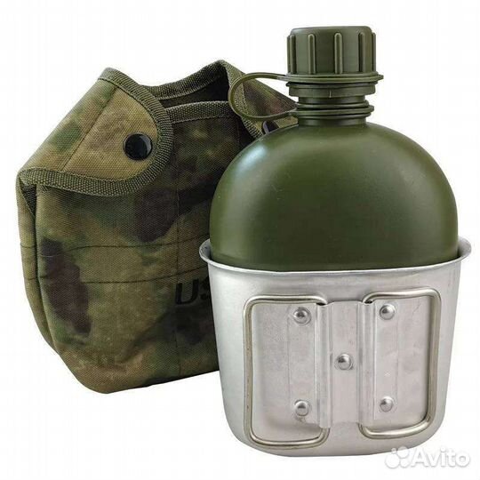 Фляжка с котелком