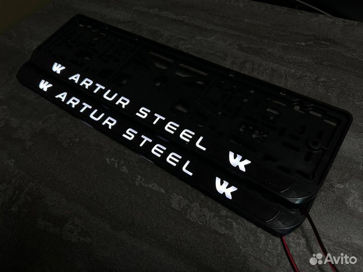 Led ramki с подсветкой, Лед рамки с надписью