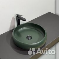 Comforty Раковина 114MDG темно-зеленая матовая