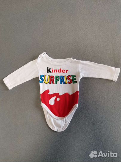 Конверт на выписку киндер сюрприз + боди