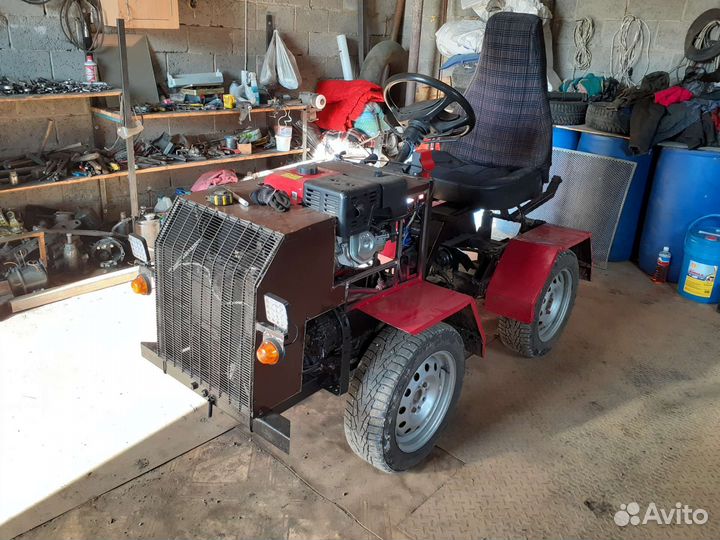 Минитрактор самодельный переломка