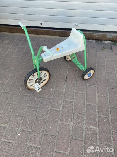Детский велосипед СССР трехколесный