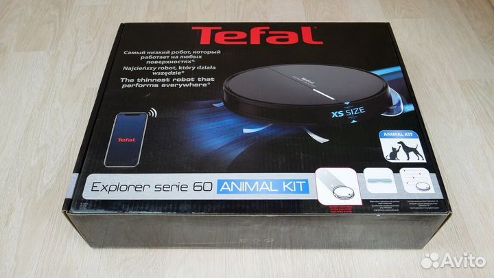 Робот-пылесос Tefal X-plorer Serie 60