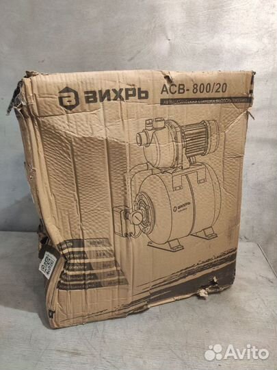 Насосная станция Вихрь асв-800/20