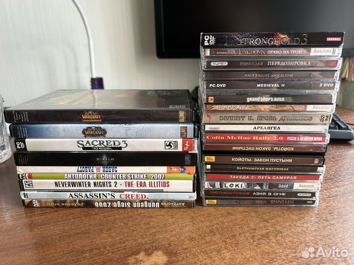 Компьютерные игры,диски на пк,лицензия,коллекция