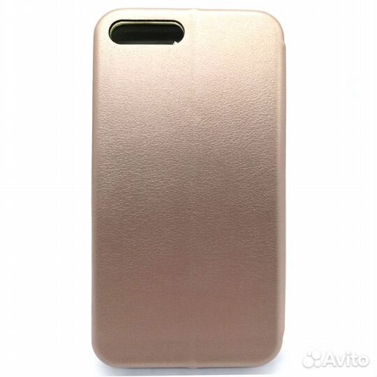 Чехол-книжка для Apple iPhone 7/8 Plus (Золотой)