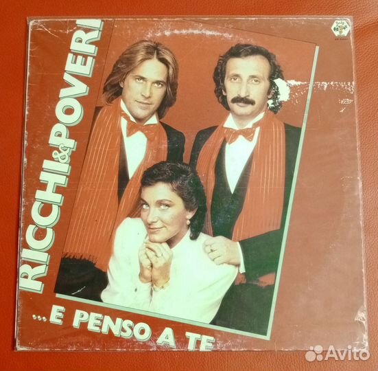 LP Ricchi & Poveri –.E Penso A Te / Italy 1981