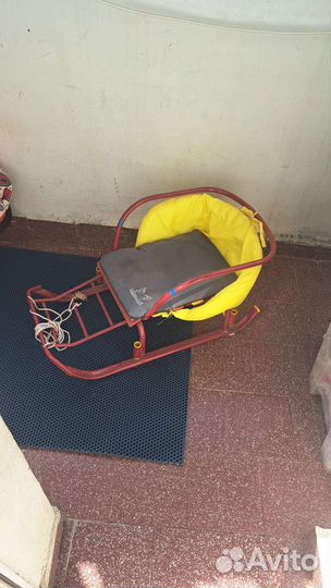 Коляска санки