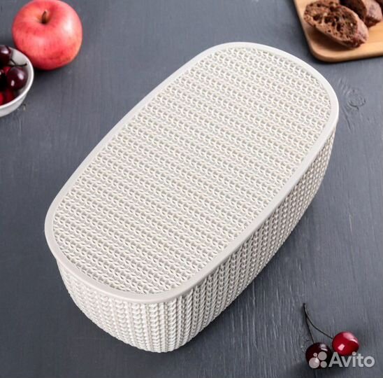 Хлебница с разделочной доской новая