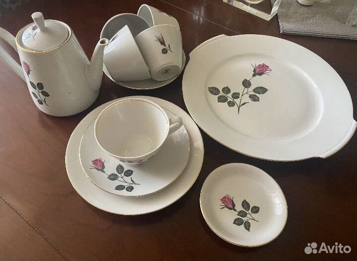 Сервиз гдр винтаж фабрика Kahla 1960