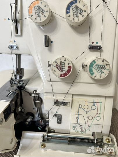 Оверлок janome 134d