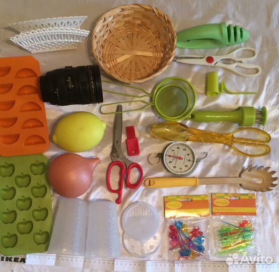 Графин Супницы Рюмки Чашки чайн Ножницы Салфетки