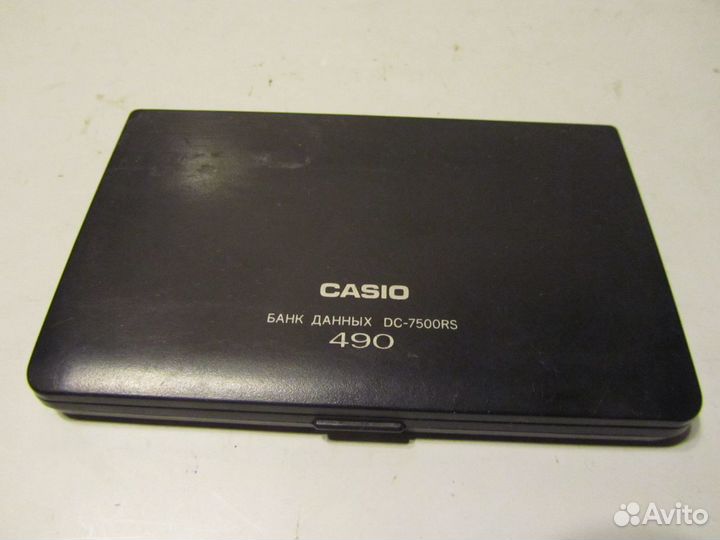 Записная книжка Casio DC-7500RS