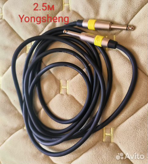 Провод для гитары, баса, инструментальный провод