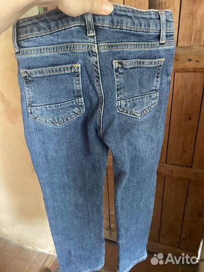 Джинсы на мальчика 116