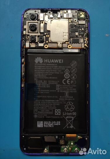 Телефон Huawei nova 5t на запчасти