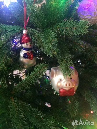 Ель искусственная 210 см премиум (литая+пвх)