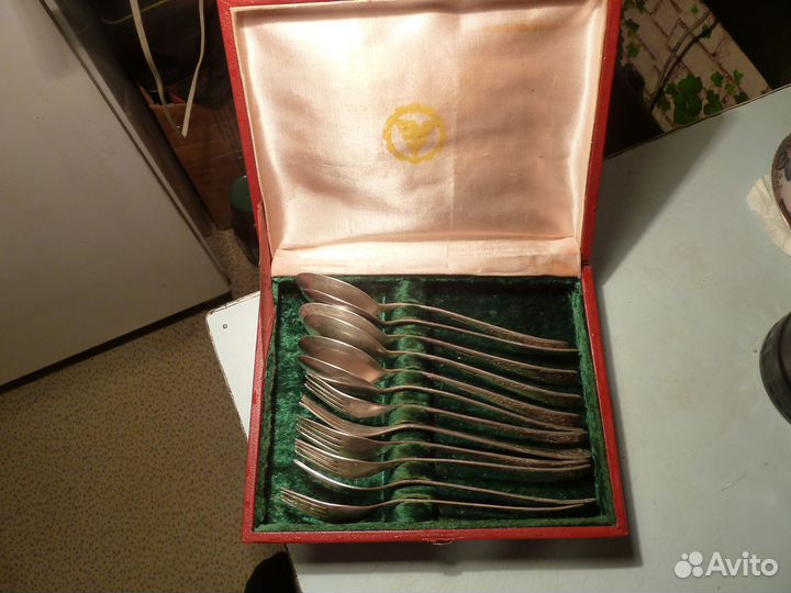 Столовый набор ложки и вилки СССР