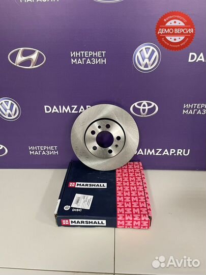 Диск тормозной перед. Volkswagen Polo (2010-2020)