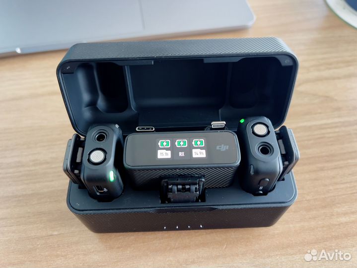 Беспроводной микрофон DJI Mic 2 tx 1 rx charging c