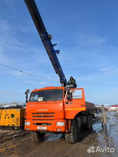 КАМАЗ 43118-50 с КМУ, 2022