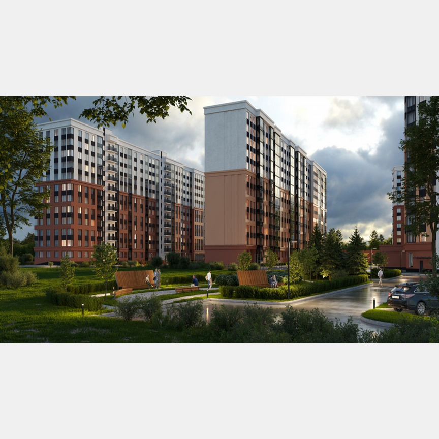 Квартира-студия, 29,7 м², 5/12 эт.