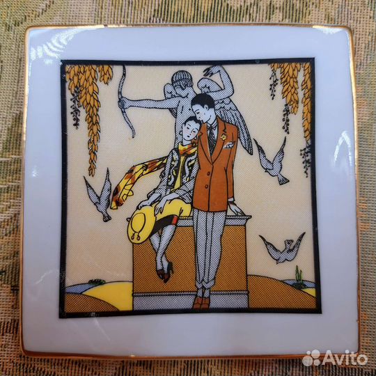 Плакетки фарфоровые Времена года