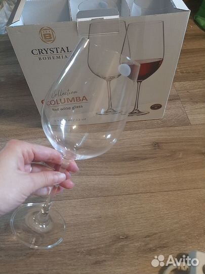 Бокалы под красное вино