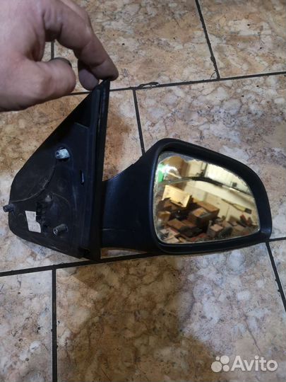 Зеркало правое широкое рестайл Опель Астра Н