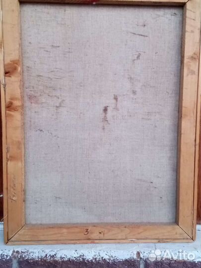 Портрет Горбачева 82 на 62 см холст