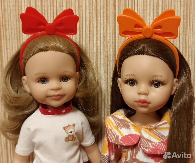 Ободки для кукол Паола Рейна Paola Reina