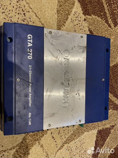 Автомобильный усилитель Blaupunkt