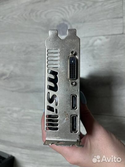 Видеокарта geforce gtx 1050 ti msi