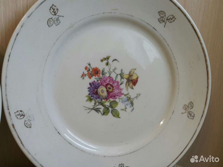 1957 год клеймо СССР тарелки ретро коллекция