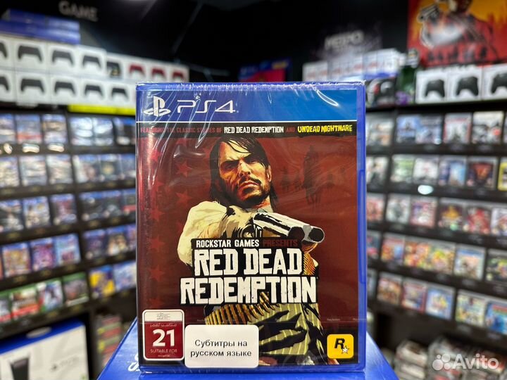 Игры для PS4: Red Dead Redemption (Русская версия)