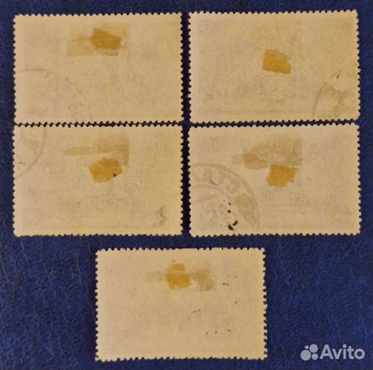 Почтовые марки СССР 1937